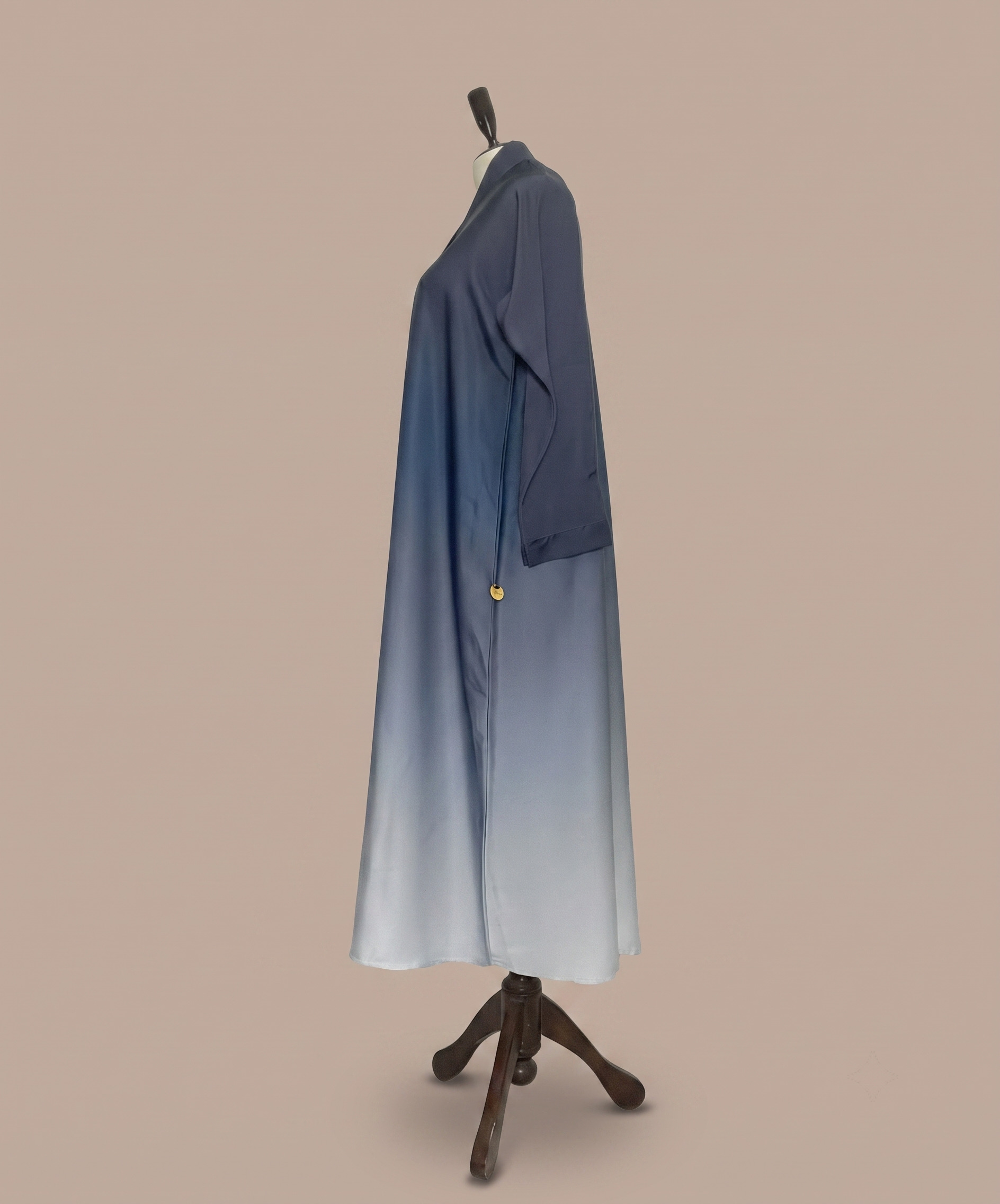 Tie & Dye Front Open Abaya - Image 20