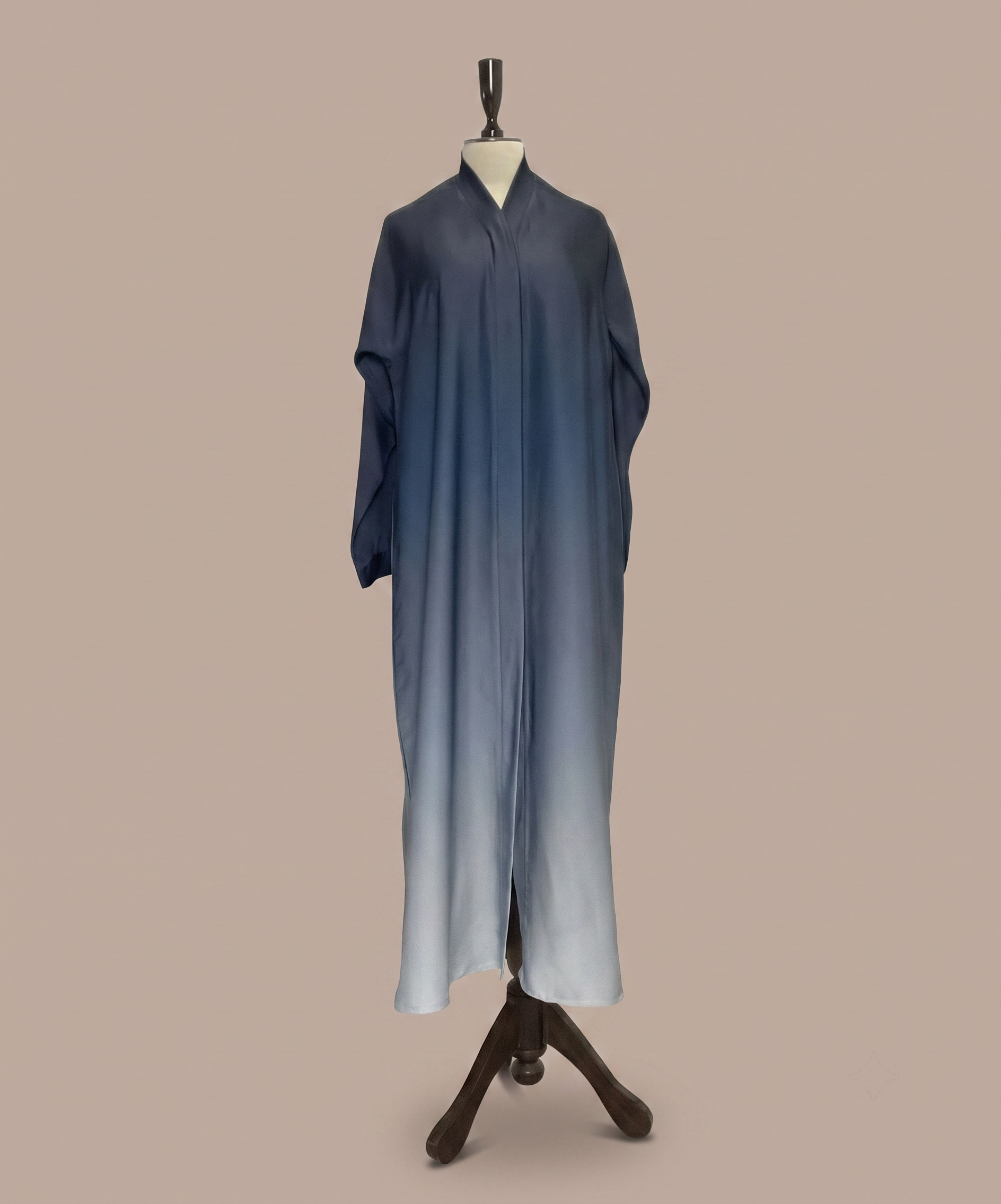 Tie & Dye Front Open Abaya - Image 19