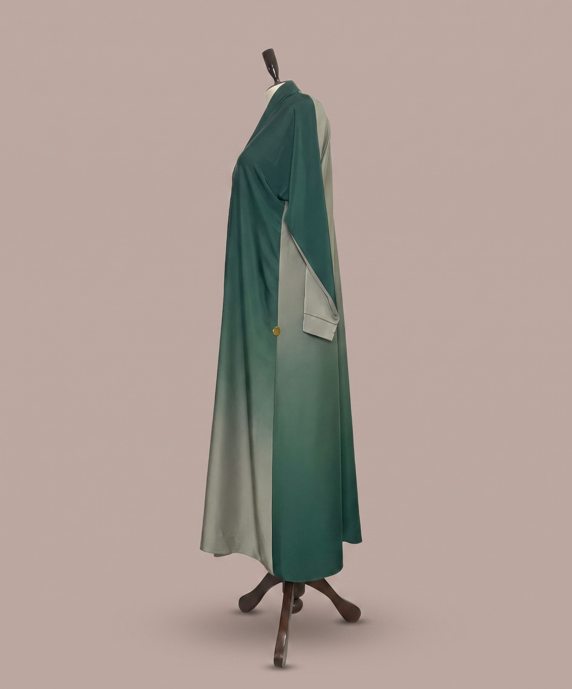 Tie & Dye Front Open Abaya - Image 10
