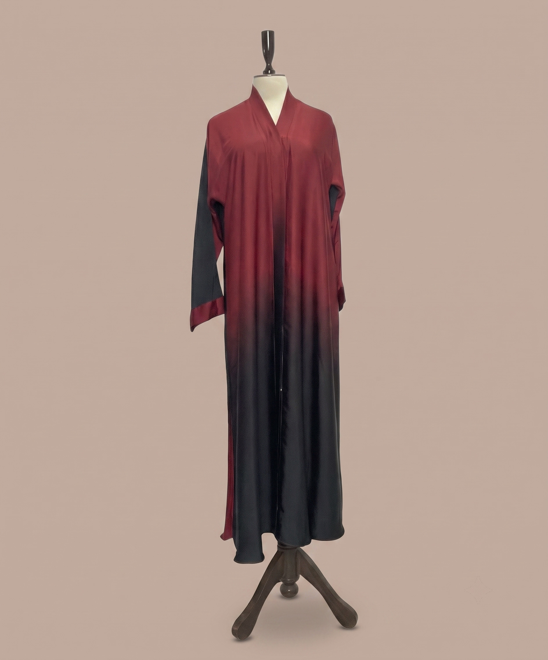 Tie & Dye Front Open Abaya - Image 14