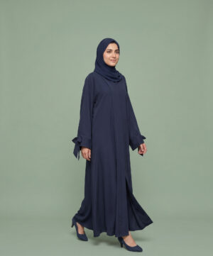 Zoom Nida Front Closed Abaya