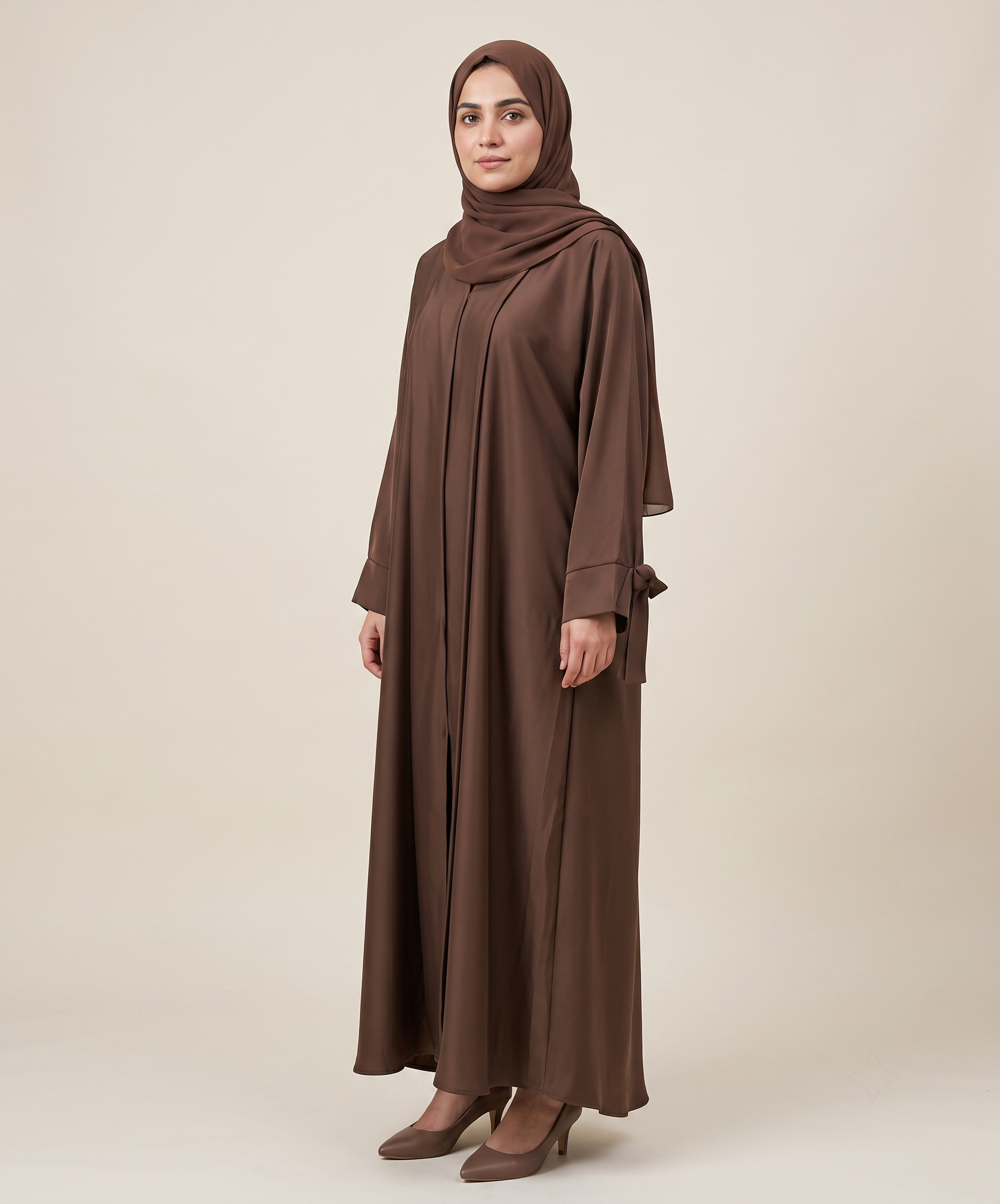 Zoom Nida Front Open Abaya - Image 7