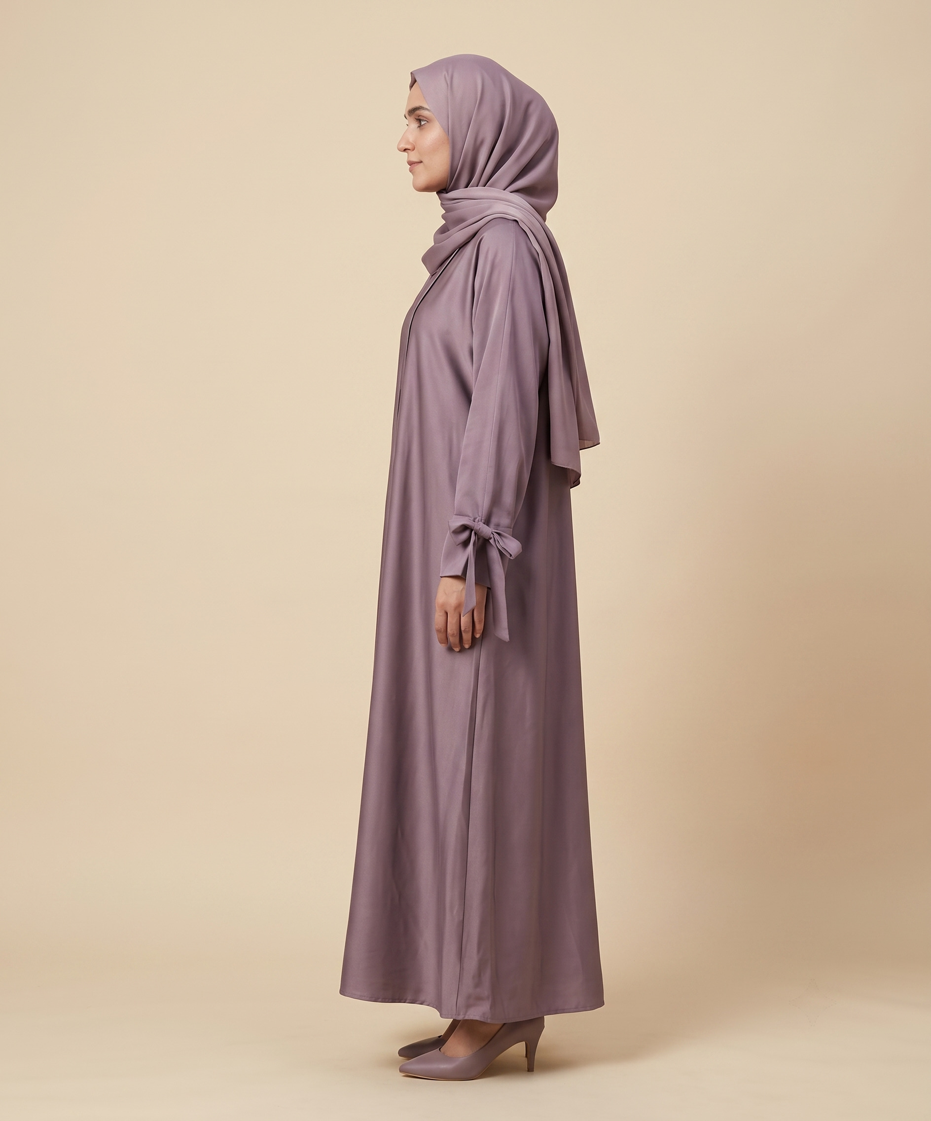 Zoom Nida Front Open Abaya - Image 16