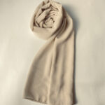Georgette Scarf - BEIGE COLOUE