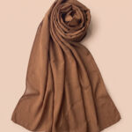 Georgette Scarf - BROWN