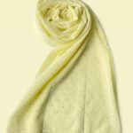 Georgette Scarf - LEMON YELLOW