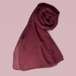 Georgette Scarf - MAROON