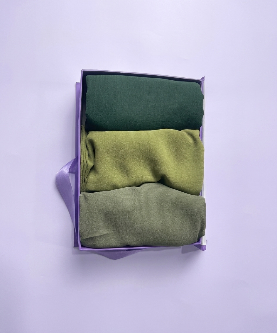 Georgette Scarf Bundle of 3 - Image 3