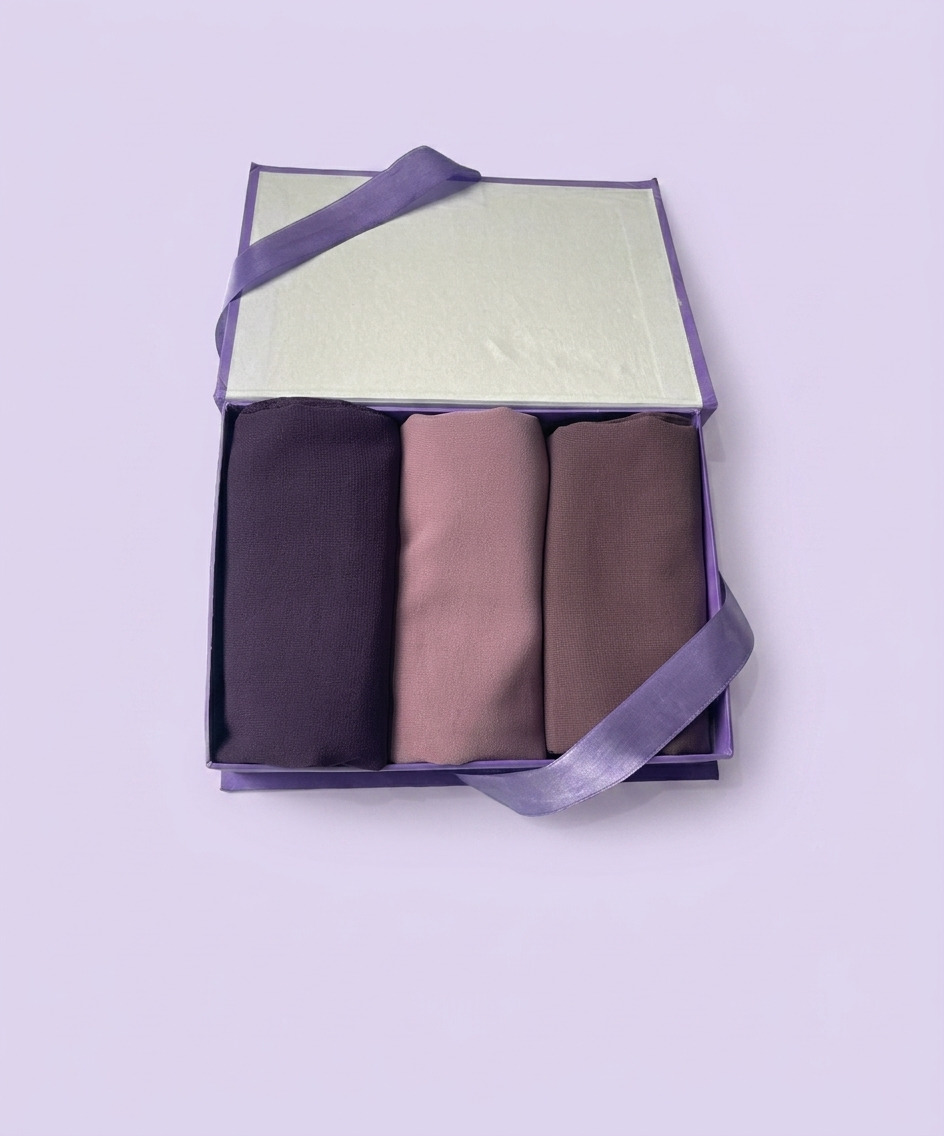 Georgette Scarf Bundle of 3 - Image 5