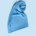 Georgette Scarf - SAPPHIRE BLUE