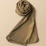 Georgette Scarf - VINTAGE BROWN
