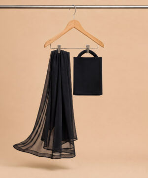 Georgette Scarf With Niqabi