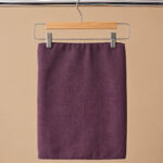 Georgette Niqabi with Elastic Headband - Mauve