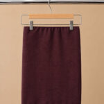 Georgette Niqabi with Elastic Headband - Dusty Plum